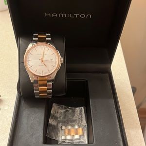 Hamilton - Rose Gold & Stainless Steel - Jazzmaster - Automatic - Authentic